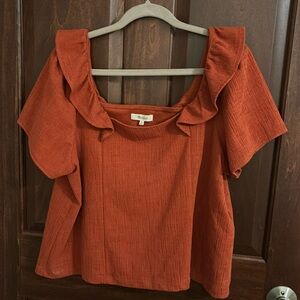 Madewell square neck top